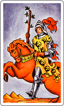 knight of wands image