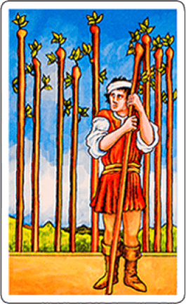 nine of wands image